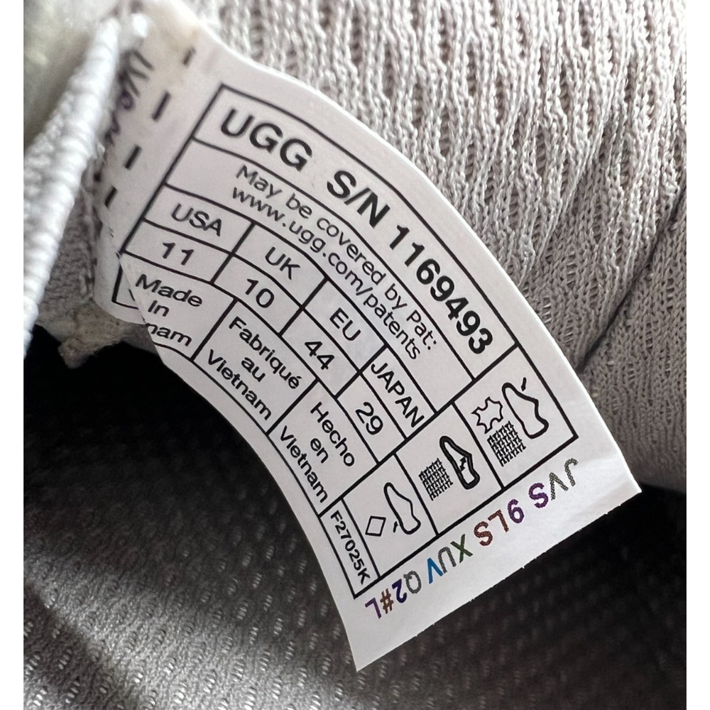 UGG Lo Lowmel Gray Suede Shoes 1169493 Men's Size 11 New - Picture 3 of 16